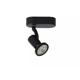 JASTER-LED griestu prožektors 11.7×6 cm 1 x 5 W GU10 2700K melns (Lucide)