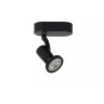 JASTER-LED griestu prožektors 11.7×6 cm 1 x 5 W GU10 2700K melns (Lucide)