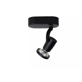 JASTER-LED griestu prožektors 11.7×6 cm 1 x 5 W GU10 2700K melns (Lucide)