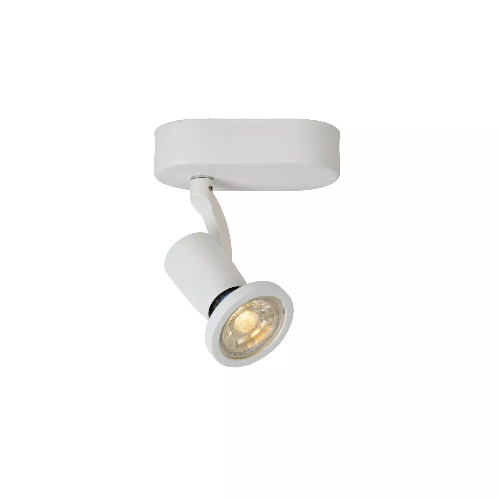 JASTER-LED griestu prožektors 11.7×6 cm 1 x 5 W GU10 2700K balts (Lucide)