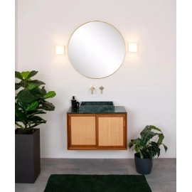 JELTE vannas istabas sienas lampa 1x33W G9 IP44 melna (Lucide)