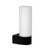 JESSE vannas istabas sienas lampa 1x33W G9 IP44 melna (Lucide)