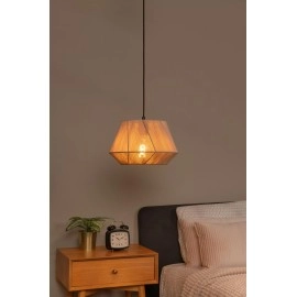JESSICA piekaramā lampa 1x60 W E27 Ø30 cm pelēka (Lucide)