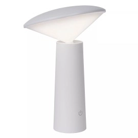 JIVE uzlādējama āra galda lampa LED 1×3W balta (Lucide)
