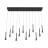 JOAKIM piekaramā lampa 12x7W kafijas tonī (Lucide)