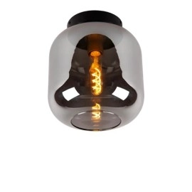 JOANET plafons 1xE27 dūmu pelēks