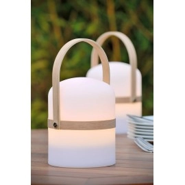 JOE uzlādējama āra LED galda lampa 3 W 3000 K balta (Lucide)