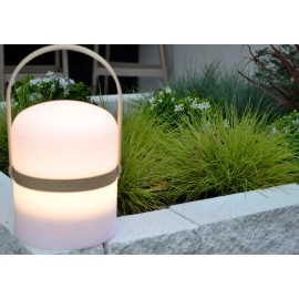 JOE uzlādējama āra LED galda lampa 3 W 3000 K balta (Lucide)