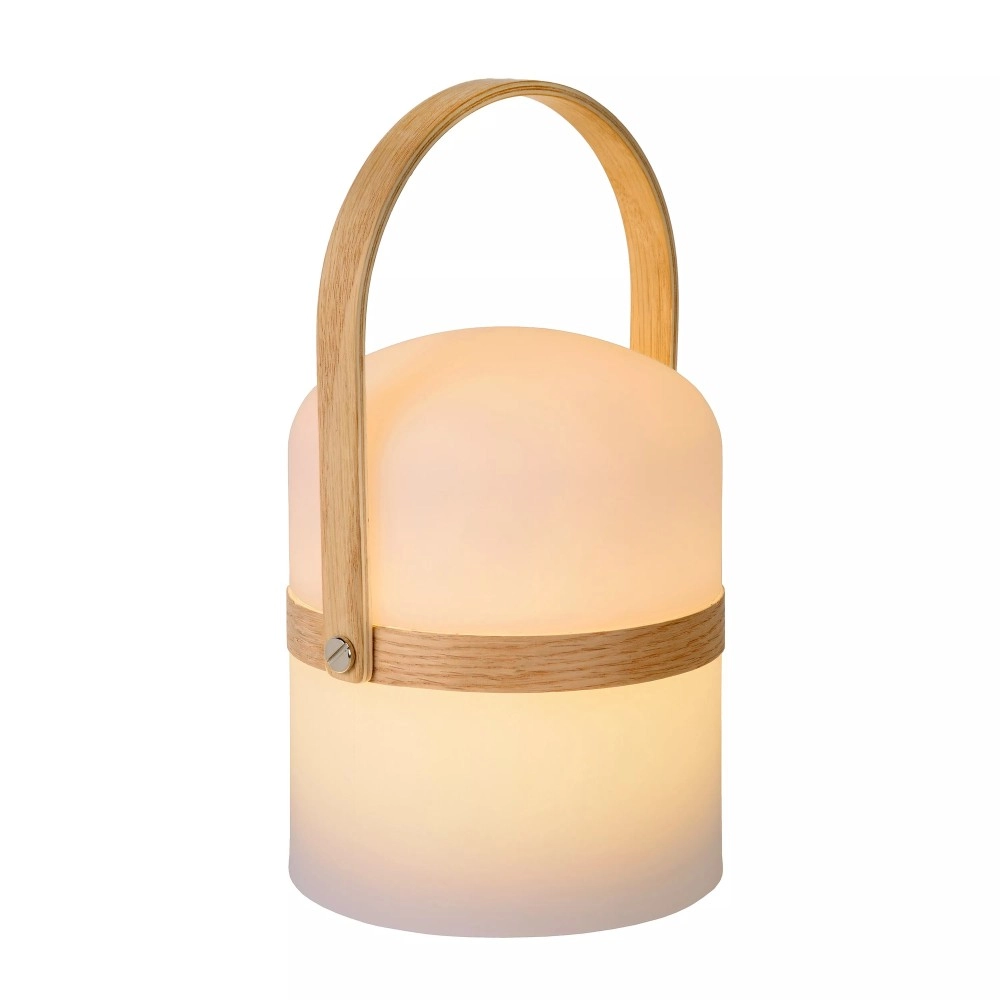 JOE uzlādējama āra LED galda lampa 3 W 3000 K balta (Lucide)