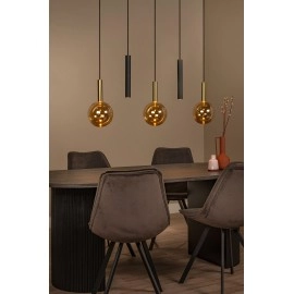 Piekarama lampa JOSIANE 3xG9 40W dzintara (Lucide)