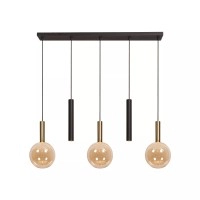 Piekarama lampa JOSIANE 3xG9 40W dzintara (Lucide)