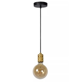 JOVA piekaramā lampa 1 x 60 W E27 matēta zelta/misiņa (Lucide)