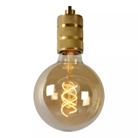 JOVA piekaramā lampa 1 x 60 W E27 matēta zelta/misiņa (Lucide)