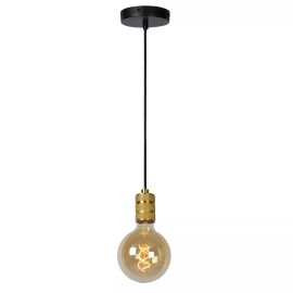 JOVA piekaramā lampa 1 x 60 W E27 matēta zelta/misiņa (Lucide)