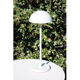 JOY uzlādējama āra galda lampa LED 1x1.5W balta (Lucide)