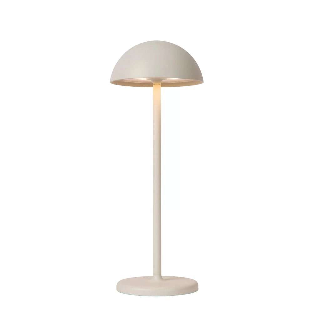 JOY uzlādējama āra galda lampa LED 1x1.5W balta (Lucide)