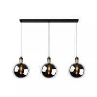 JULIUS piekaramā lampa 3xE27, dūmakaini pelēka (Lucide)