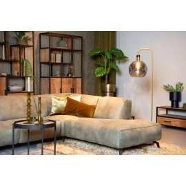 JULIUS stāvlampa Ø 28 cm, 1xE27, dūmakaini pelēka (Lucide)