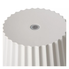 JUSTINE uzlādējama āra galda lampa LED 1x2W balta (Lucide)