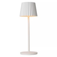 JUSTINE uzlādējama āra galda lampa LED 1x2W balta (Lucide)