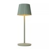 JUSTINE uzlādējama āra galda lampa 2 W 2700 K IP54 zaļa (Lucide)