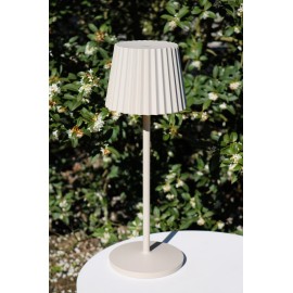 JUSTINE āra galda lampa LED 2 W 2700 K krēmkrāsas (Lucide)