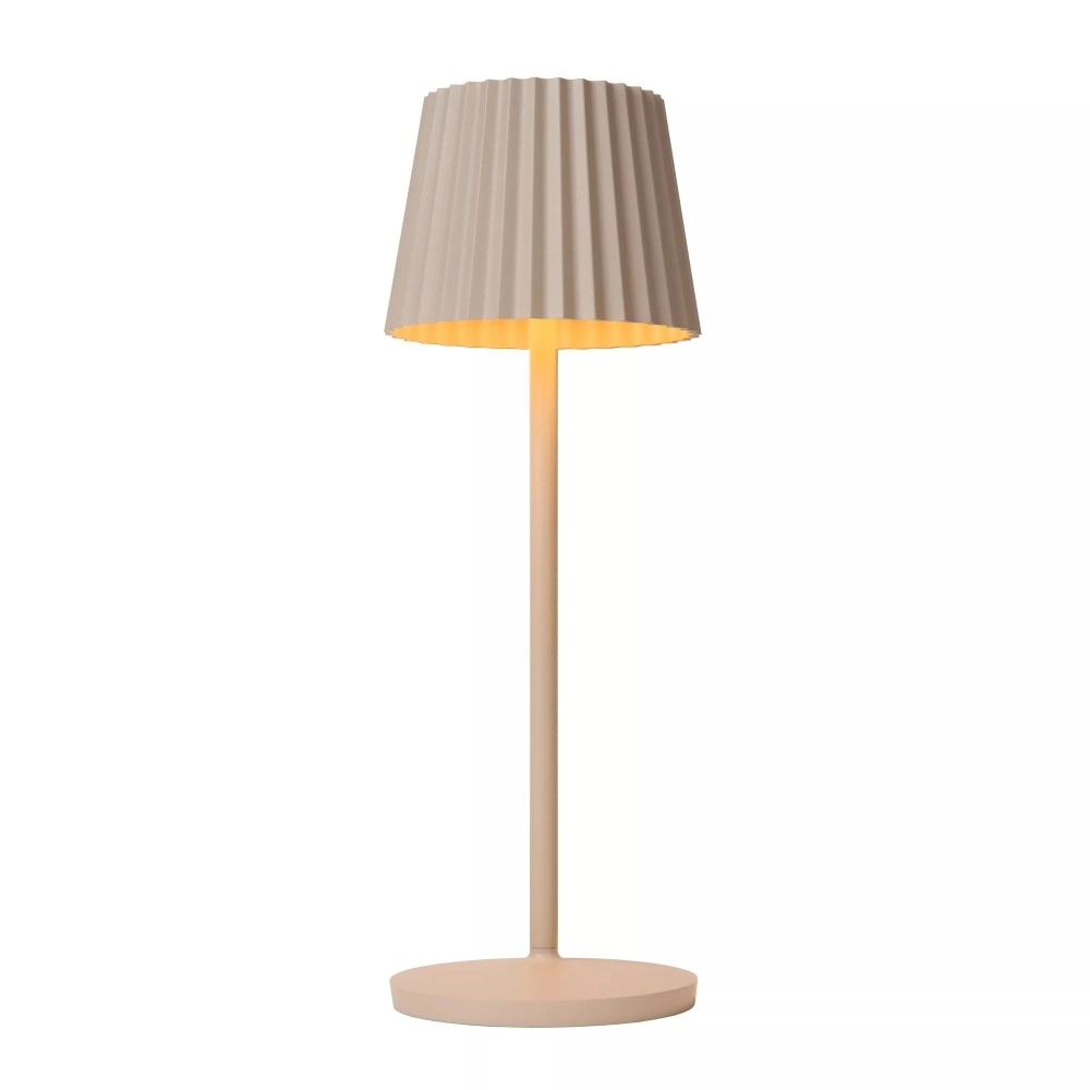 JUSTINE āra galda lampa LED 2 W 2700 K krēmkrāsas (Lucide)