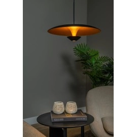 KENNETH piekaramā lampa Ø 40 cm LED 12W 2700K, melna (Lucide)