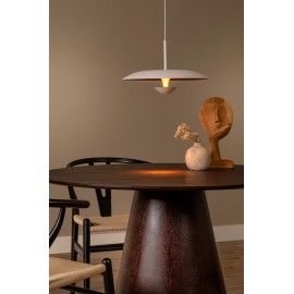 KENNETH piekaramā lampa Ø 40 cm LED 12W 2700K, balta (Lucide)