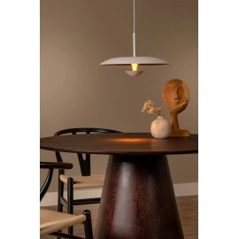 KENNETH piekaramā lampa Ø 40 cm LED 12W 2700K, balta (Lucide)