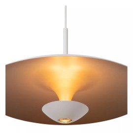 KENNETH piekaramā lampa Ø 40 cm LED 12W 2700K, balta (Lucide)