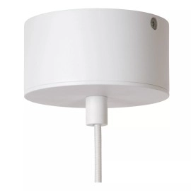 KENNETH piekaramā lampa Ø 40 cm LED 12W 2700K, balta (Lucide)