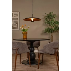 KENNETH piekaramā lampa Ø 60 cm LED 16W 2700K, melna (Lucide)