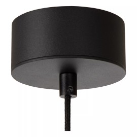 KENNETH piekaramā lampa Ø 60 cm LED 16W 2700K, melna (Lucide)