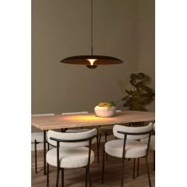 KENNETH piekaramā lampa Ø 80 cm LED 22W 2700K, melna (Lucide)