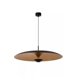 KENNETH piekaramā lampa Ø 80 cm LED 22W 2700K, melna (Lucide)