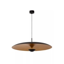 KENNETH piekaramā lampa Ø 80 cm LED 22W 2700K, melna (Lucide)