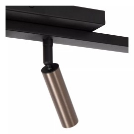 KEONI griestu spot gaismeklis 6xG9 kafijas krāsā (Lucide)