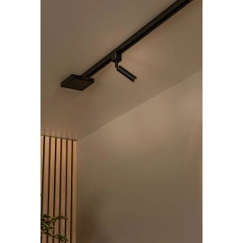 TRACK KEONI sliežu prožektors 1xG9 melns (Lucide)