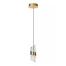 KLIGANDE piekaramā lampa LED 1x9 W 2700 K Ø13 cm matēts zelts / misiņš (Lucide)
