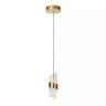 KLIGANDE piekaramā lampa LED 1x9 W 2700 K Ø13 cm matēts zelts / misiņš (Lucide)