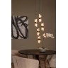 KLIGANDE piekaramā lampa LED 5x8 W 2700 K Ø30 cm melna (Lucide)