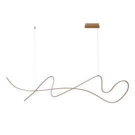 LAMBADA Piekaramā lampa LED dim 1x47W 2700K šampanieša krāsa (Lucide)