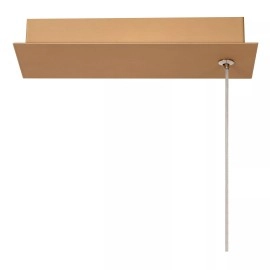 LAMBADA Piekaramā lampa LED dim 1x47W 2700K šampanieša krāsa (Lucide)