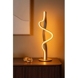 LAMBADA galda lampa LED 19 W 2700K šampanieša krāsā (Lucide)