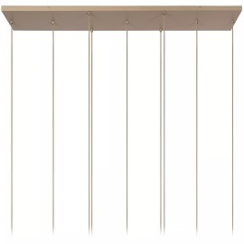 LAMBRES piekaramā lampa 6xE27 40 W taupe (Lucide)