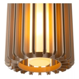LAMBRES piekaramā lampa 3xE27 taupe tonī (Lucide)