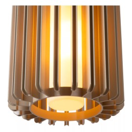 LAMBRES piekarama lampa 40x40 cm 3xE27 taupe (Lucide)