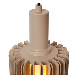 LAMBRES piekarama lampa 40x40 cm 3xE27 taupe (Lucide)