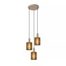 LAMBRES piekarama lampa 40x40 cm 3xE27 taupe (Lucide)